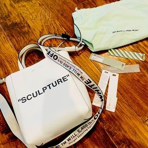 Off White Shoulder Bag